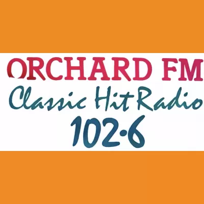 Orchard FM Car Sticker 1990s