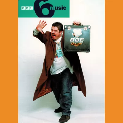 Phill Jupitus BBC 6 Music photocard - 2000s