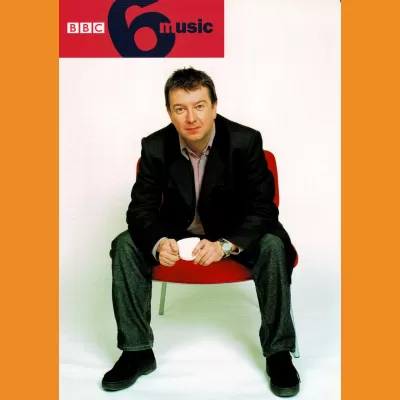 Stuart Maconie BBC 6 Music photocard - 2000s