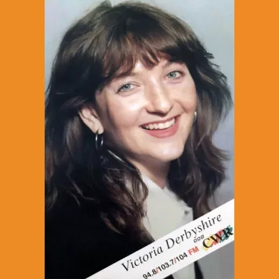Victoria Derbyshire BBC CWR photocard