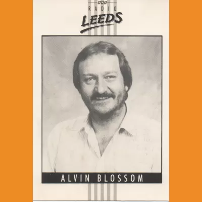 Alvin Blossom BBC Radio Leeds photocard 1990