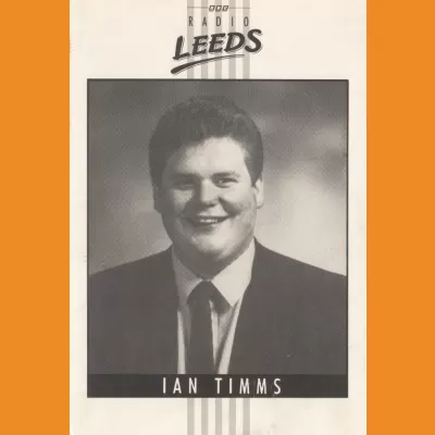 Ian Timms BBC Radio Leeds photocard 1990