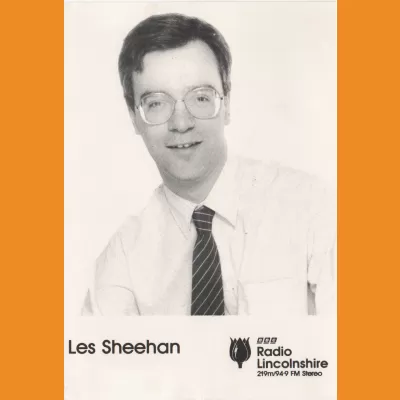 Les Sheehan BBC Radio Lincolnshire photocard 1990/91