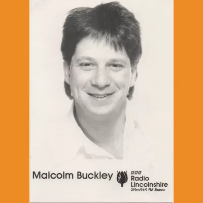 Malcolm Buckley BBC Radio Lincolnshire photocard 1990/91