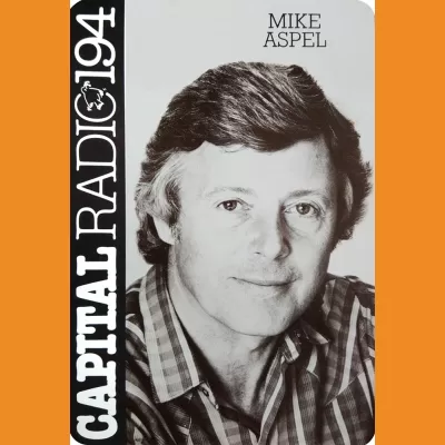 Michael Aspel Capital Radio photocard