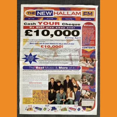 The New Hallam FM newsletter, early 1994