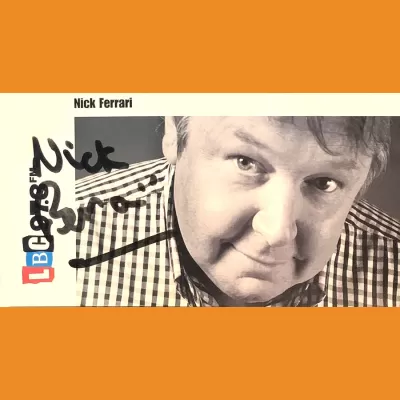 Nick Ferarri LBC Photocard