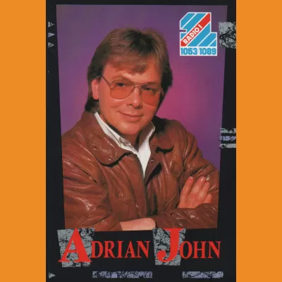 Adrin John BBC Radio 1 Photocard (mid 80s)