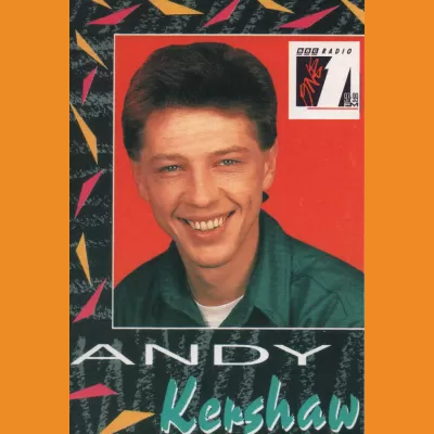 Andy Kershaw BBC Radio 1 Photocard 1990