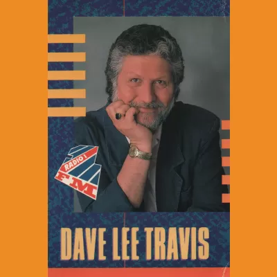 Dave Lee Travis (DLT) BBC Radio 1 Photocard 1988/89