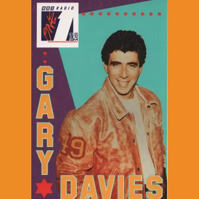 Gary Davies BBC Radio 1 Photocard 1990