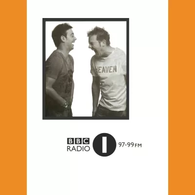 JK & Joel Radio 1 photocard - mid-00s