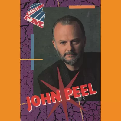John Peel BBC Radio 1 Photocard 1988/89