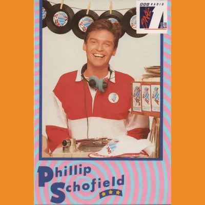 Phillip Schofield BBC Radio 1 Photocard (1990 version)