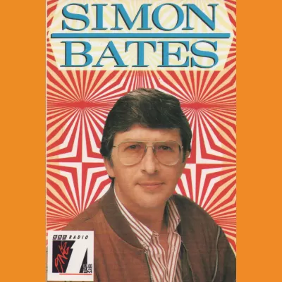 Simon Bates 1990 BBC Radio 1 Photocard