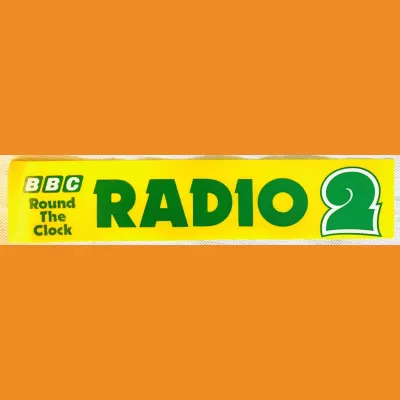 Radio 2 "Round the Clock" car sticker