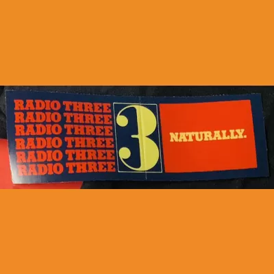 BBC Radio 3 Naturally sticker