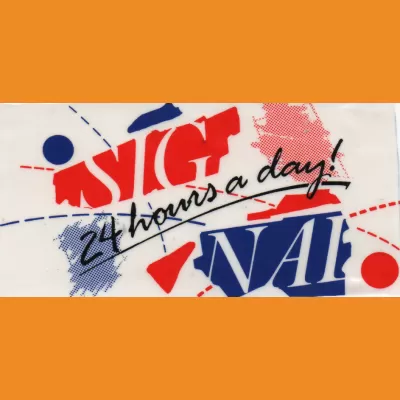 Signal 24 hours a Day sticker