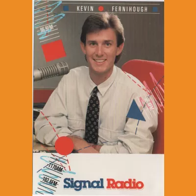 Kevin Fernihough Signal Radio photocard