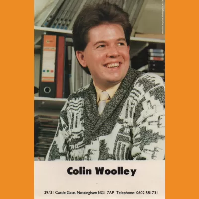Colin Woolley Trent FM photocard