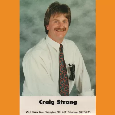 Craig Strong Trent FM photocard
