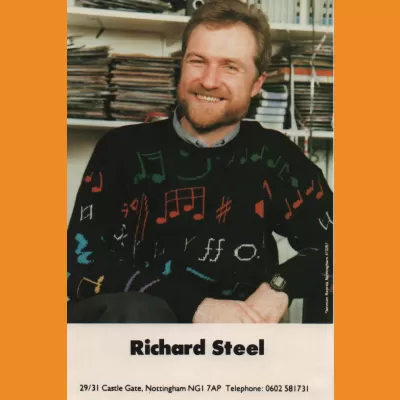 Richard Steel Trent FM photocard