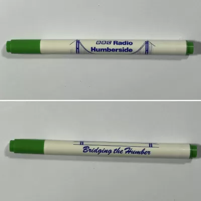 BBC Radio Humberside pen, 1980s.