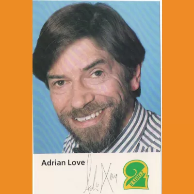 BBC Radio 2 - Adrian Love 1987 (signed)