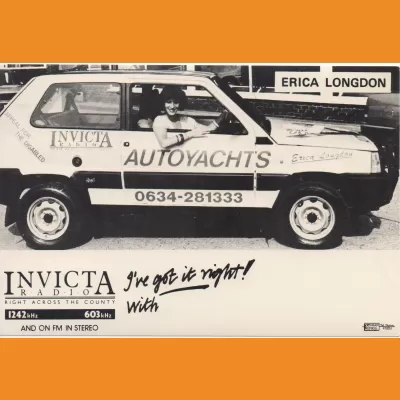 Invicta Radio - Erica Longdon Car Shot 1 1987