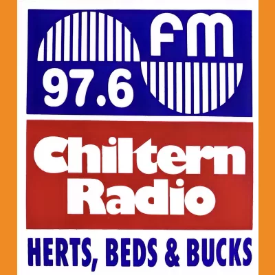 Chiltern Radio Placename Car Sticker 1990s
