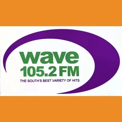 Wave 105 Car Sticker 2000s