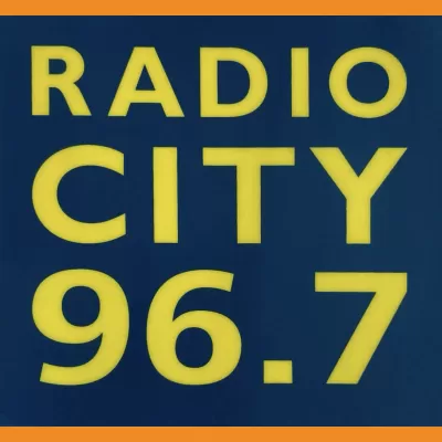 96.7 Radio City Car Sticker 1998