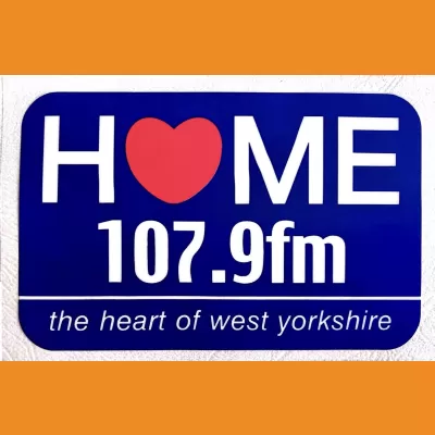 Home 107.9 West Yorkshire Car Sticker 2000s
