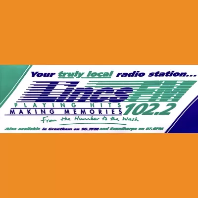 Lincs FM Car Sticker 1990s