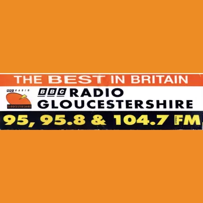 BBC Radio Gloucestershire Car Sticker 1990s