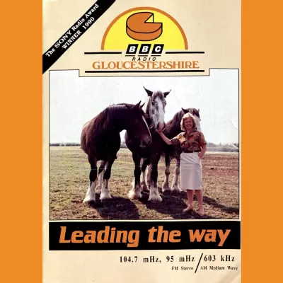 BBC Radio Gloucestershire Leaflet & Programme Schedule 1990