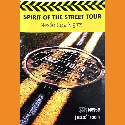 100.4 Jazz FM / Nestle “Spirit of the Street Tour” Promo Leaflet 1990s