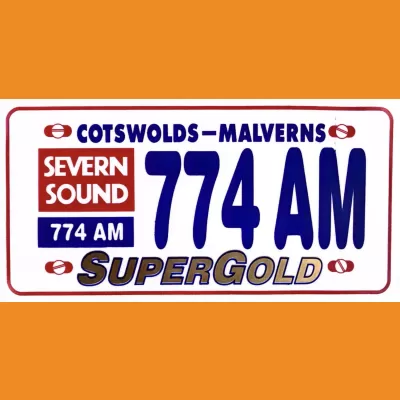 Severn Sound SUPERGOLD Placename Car Sticker 1990s