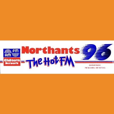 Northants 96 Car Sticker 1986