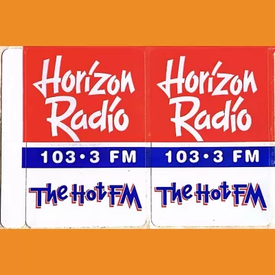 Horizon Radio Sticker 1990s