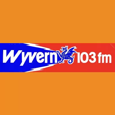 Radio Wyvern Worcestershire Car Sticker 1988