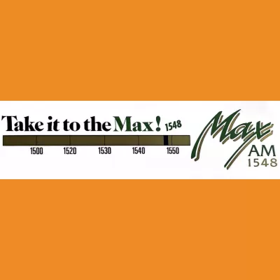 MAX AM Car Sticker 1990s