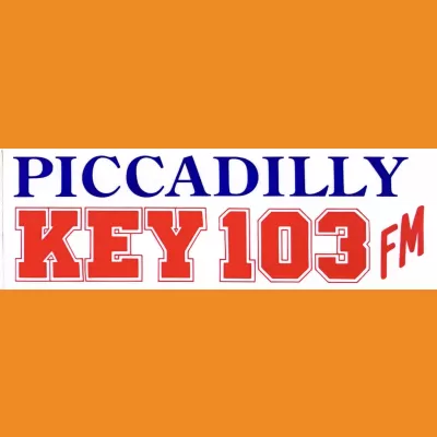 Piccadilly Key 103 Car Sticker 1990s