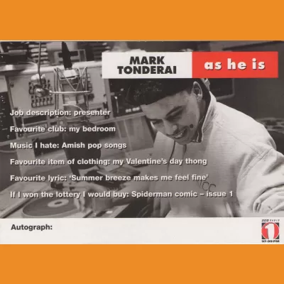 BBC Radio 1 - Mark Tonderai 1995