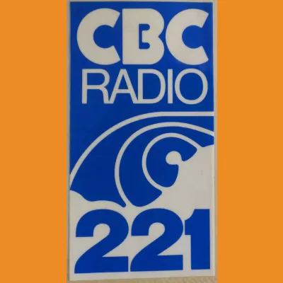 CBC Radio sticker 1982