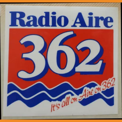 Radio Aire 362 sticker 1983