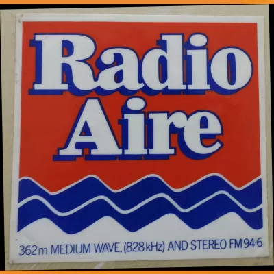 Radio Aire sticker 1984