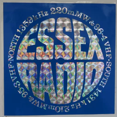 Essex Radio sticker 1983