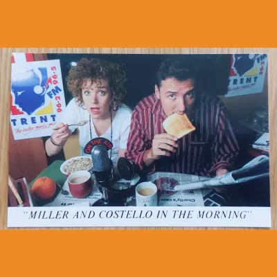 Miller & Costello in the Morning photocard - Trent FM