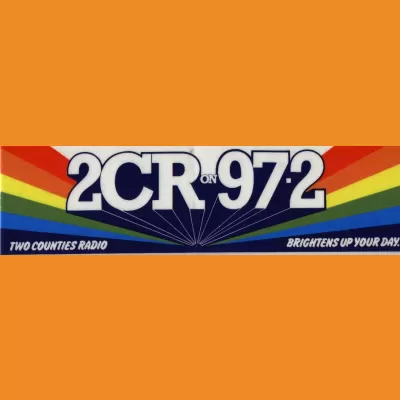 2CR on 97.2 sticker (1982/83)